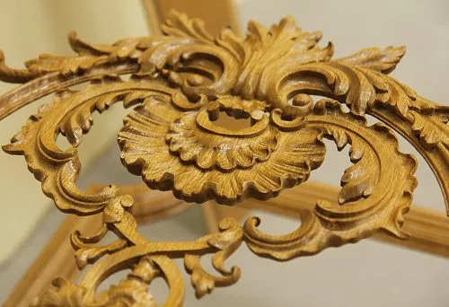 Unique wooden decor for doors and furniture