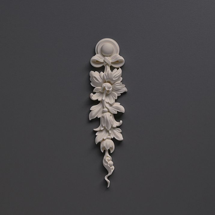 Carved overlay NPU-315R made of polyurethane - right paired overlay for interior