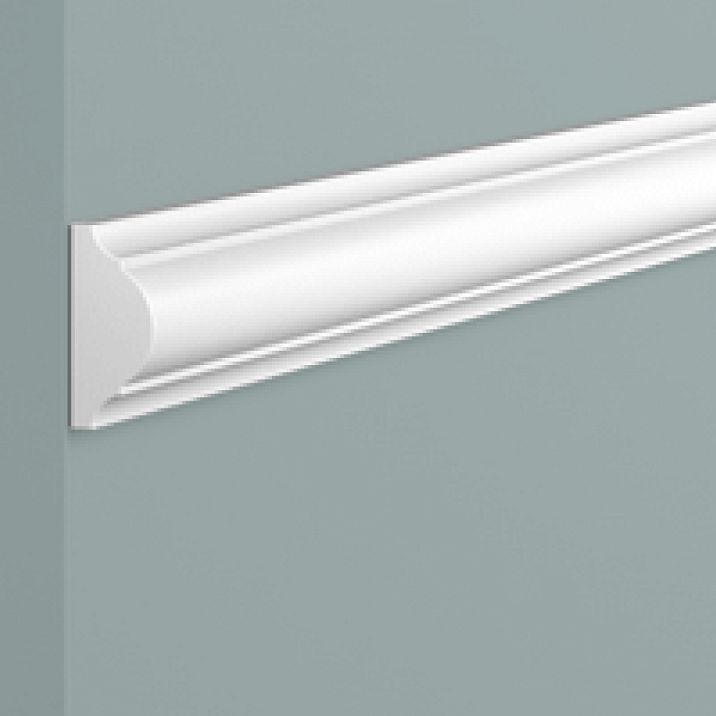 Molding D22 POLYSTYRENE HI WOOD 22mm x 10mm x 2.0m close-up