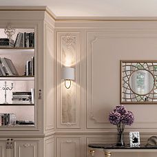 Декоративные накладки MLD-2-1 для мебели и фасадов, фото в интерьере