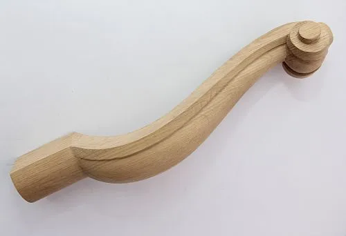 Carved leg 350 mm &mdash; elegance and practicality in every detail.