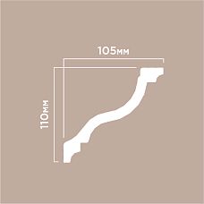 Crown A150V1 POLYSTYRENE HI WOOD 105mm x 110mm x 2.0m. drawing