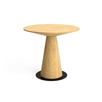 Table STL-039 from solid beech of Prestige class with enamel finish, dimensions 500&times;452&times;210&times;300 mm