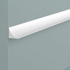 Molding TR12 POLYSTYRENE HI WOOD 12mm x 12mm x 2.7m. close-up