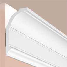 Карниз A70V2 ПОЛИСТИРОЛ HI WOOD 70мм х 37мм х 2,0м  крупным планом