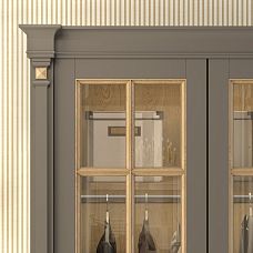 Деревянные порталы для дверей, карниз KZ-005 для отделки двери