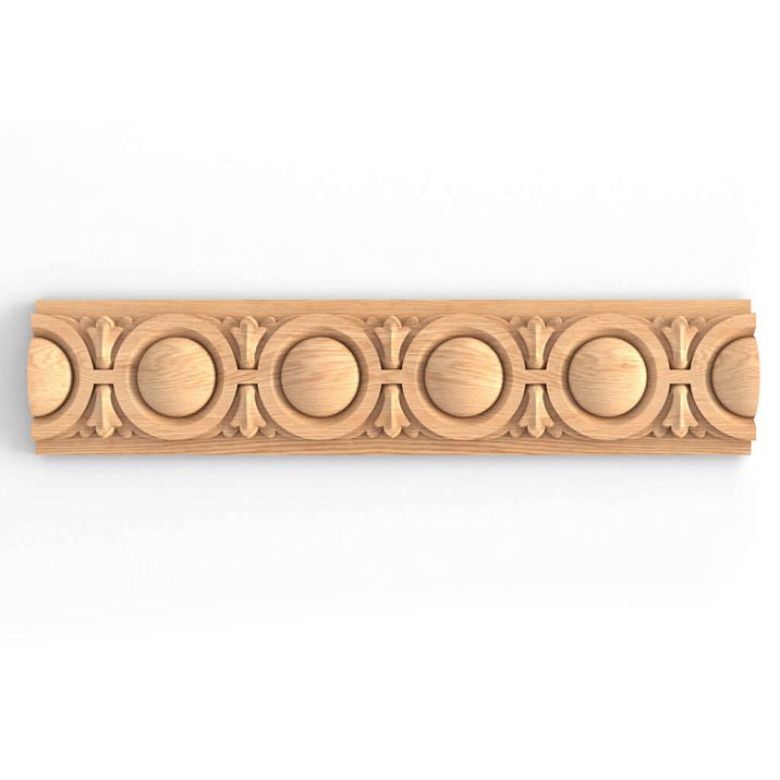 Резной погонаж K-047.01 для классического интерьера