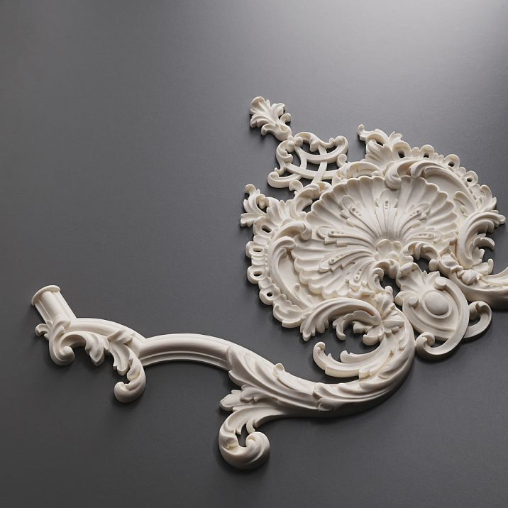 NPU-412 polyurethane decorative overlay for interiors. Refreshes facades and doors, resistant to abrasion and moisture