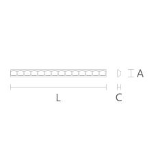 Stavros K-034 carved molding drawing