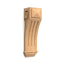 Детальное изображение резного кронштейна KR-026