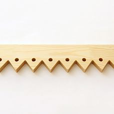 Carved door stop NL-5 for a country house photo