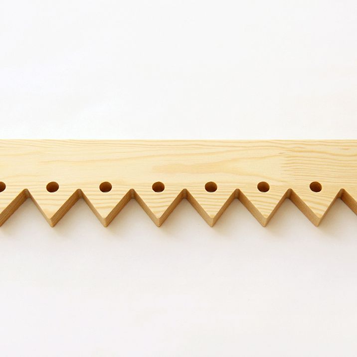 Carved door stop NL-5 for a country house photo