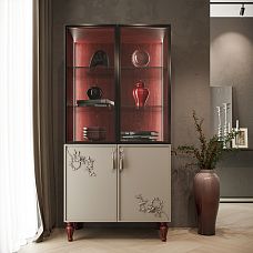 Turned legs for wardrobe photo