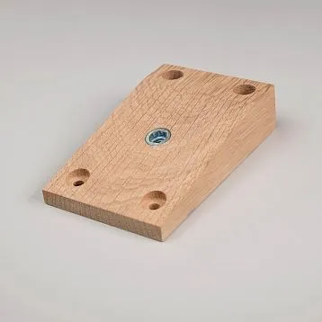 Mounting plate 10&deg; wood FUR-017