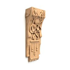 Carved bracket KR-053 for an elegant interior