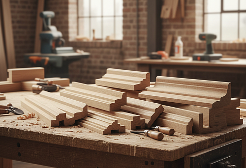 Carpentry Workshop with Premium Quality Wood Molding, Saint Petersburg