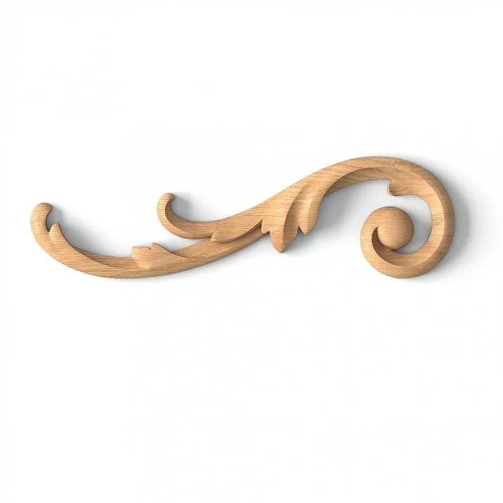 How to decorate your home with the carved overlay N-290L: examples of furniture, wall, and ceiling decoration