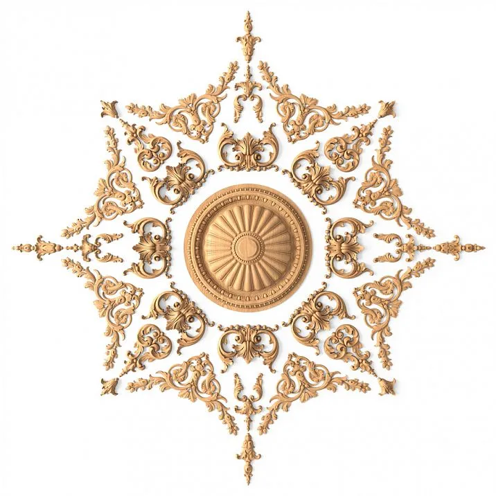 Комплект декоративных накладок для стен, потолка, мебели