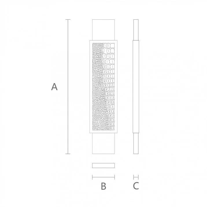 Балясина L-102 из дуба или бука для декора лестницы чертеж