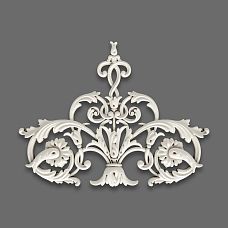 Лепнина из полиуретана на стену в гостиную