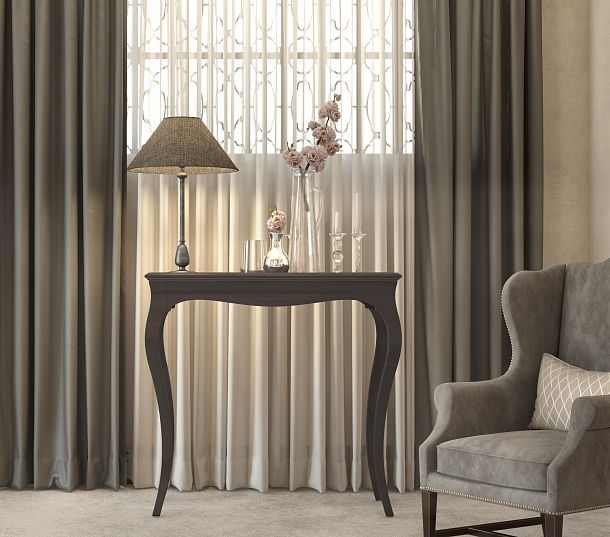 Idea for decorating high console STL-018