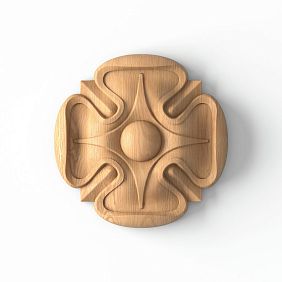 Деревянная розетка R-003