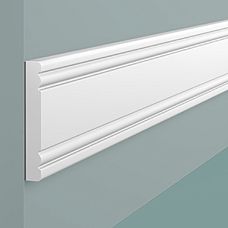 W1060 POLYSTYRENE HI WOOD 60mm x 9mm x 2.0m. Profile close-up