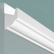 Wall Molding LB32 Polystyrene Hi Wood for Lighting 32.5mm x 24.0mm x 2.0mm Close-up