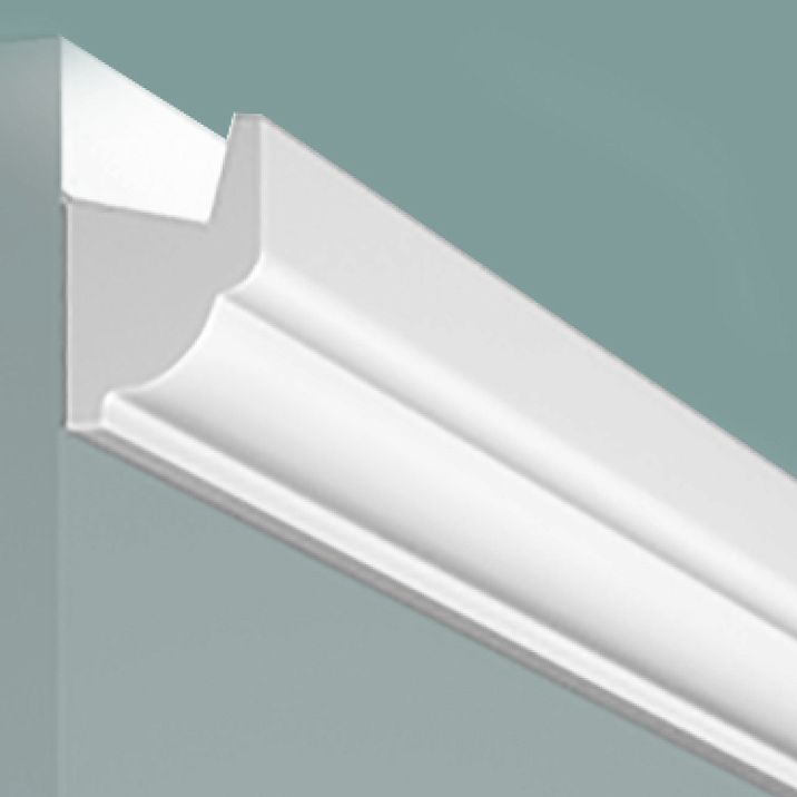 Wall Molding LB32 Polystyrene Hi Wood for Lighting 32.5mm x 24.0mm x 2.0mm Close-up