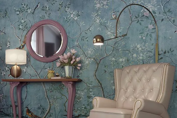 Mirror RM-035 and furniture legs MN-184, MN-189