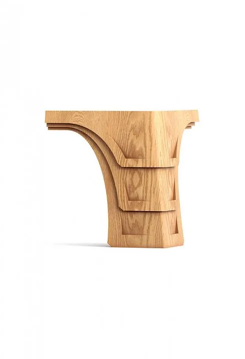 Wooden leg for furniture MN-054 for sofa, chair