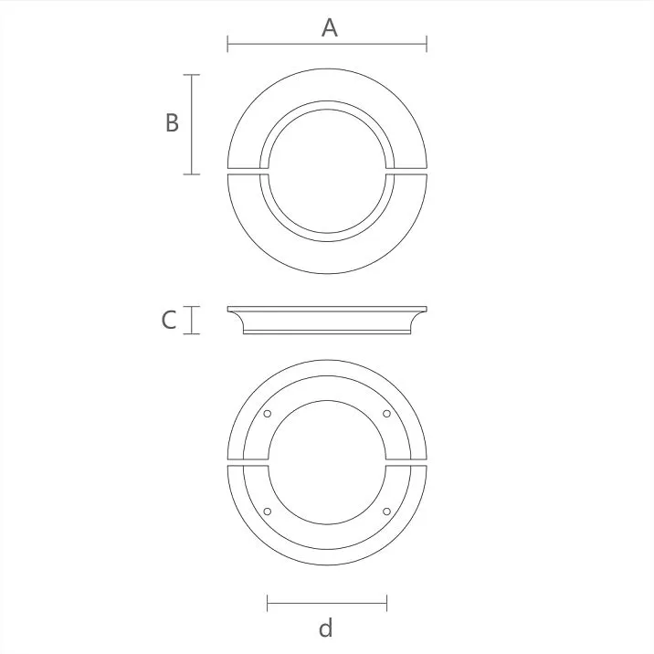 Ручка Orion HL-068M для шкафов и фасадов - изысканный дизайн