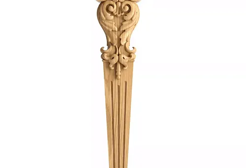 Wooden carved baluster for staircase