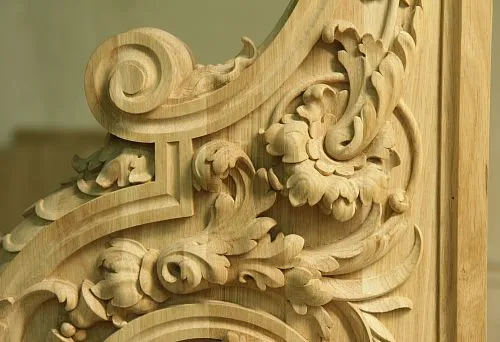 Wood Carving in Baroque Style &ndash; A Classic Element for Interior Decoration.