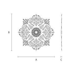 Декор CR-01-1 чертеж комплекта