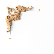 Резная накладка MLD-4U-1 крупным планом