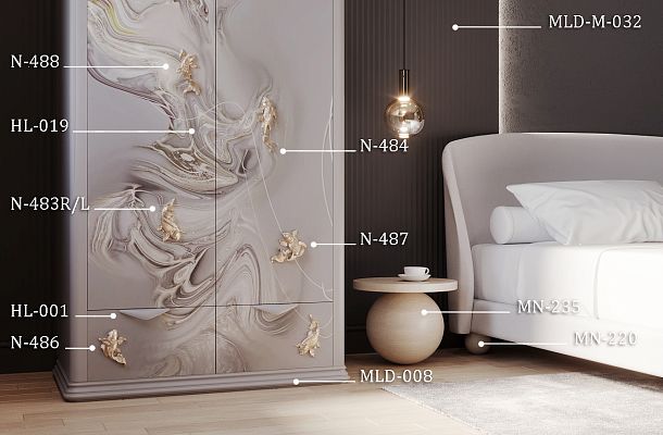 Cabinet decoration idea SKF-004