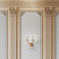 Резная накладка N-126.1 для мебели и стен, фото