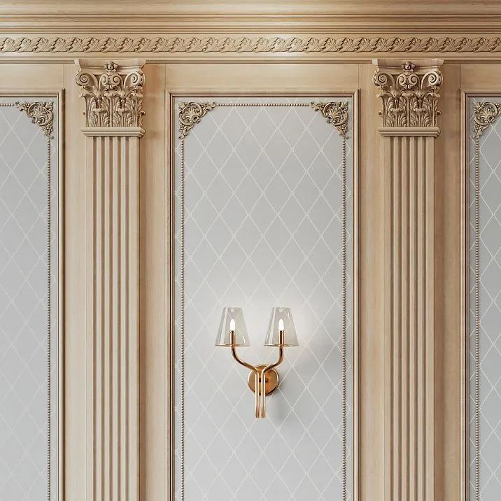 Резная накладка N-126.1 для мебели и стен, фото