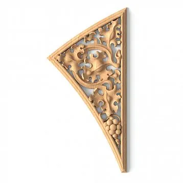 Wooden decorative item - carved inlay N-351R