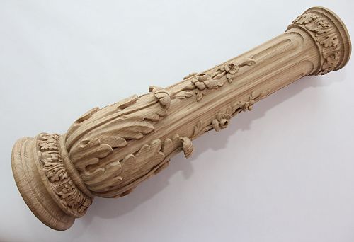 Wooden Staircase Hardware &mdash; a carved support, where craftsmanship creates legends