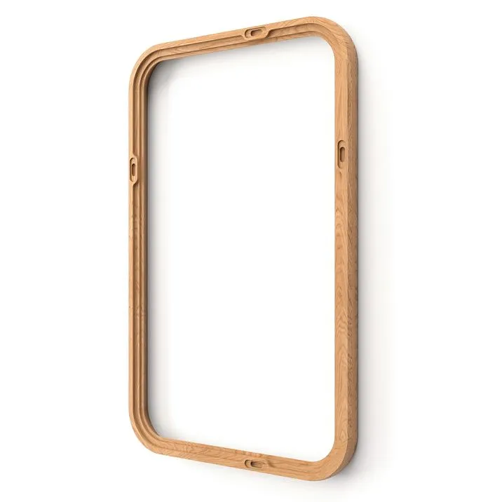 Carved frame RM-052 from solid wood, view of mounting holes