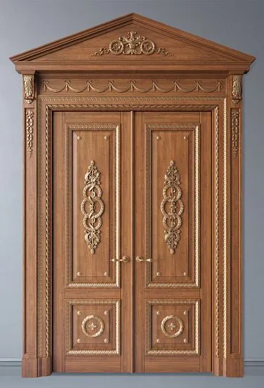 Decoration idea for carved door GRD-009