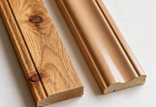 Wooden and Polyurethane Door Casing in the Same Style