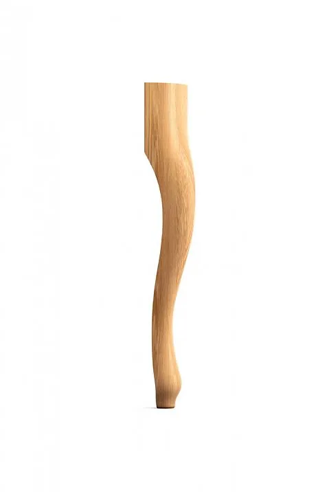 Carved leg for furniture photo