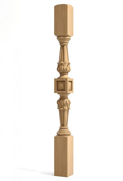 Buy wooden newel post for staircase