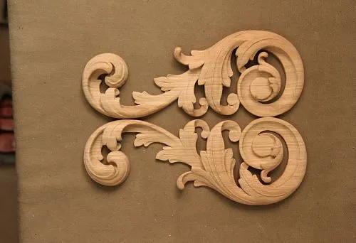 Carved Wooden Element, Interior Decoration