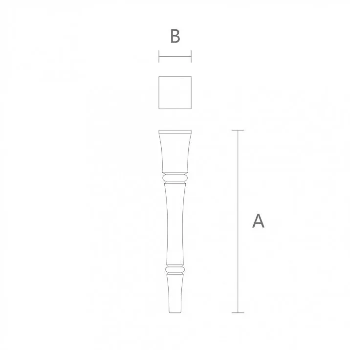 Drawings of wooden legs