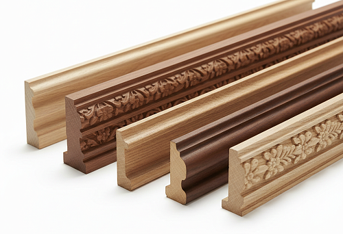 Solid Wood Profiles for Construction and Interior Design