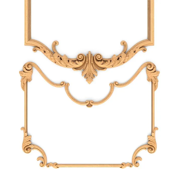 C.VRS-061 solid wood appliqu&eacute;s &ndash; exquisite interior decor.